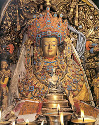 Lhasa Jowo - Buddha Shakyamuni im Alter von acht Jahren