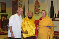 Lama Gangchen in Päwesin